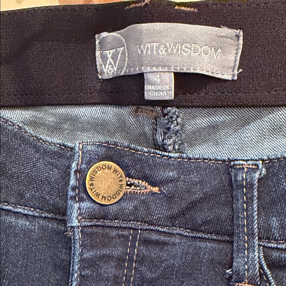 Wit & Wisdom Skinny Jeans - Dark Blue - Picture 2 of 3